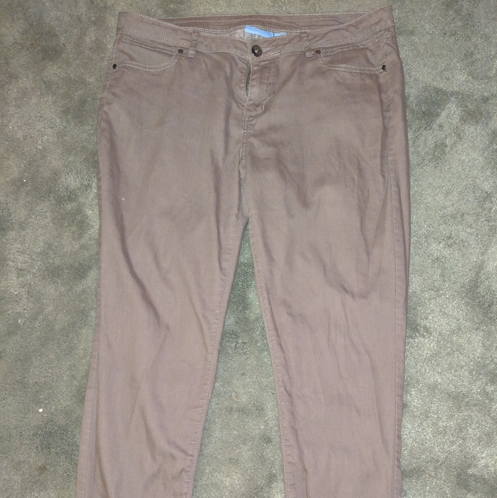 Dark neutral Vera Wang pants